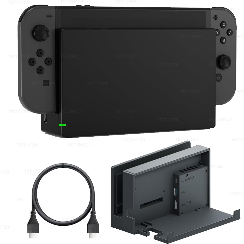Gaming Console Nintendo Switch - ニンテンドースイッチゲーム機用2in1充電TVドックステーション、HDMIケーブル充電器ドッキングスタンド付き、NSスイッチアクセサリー用