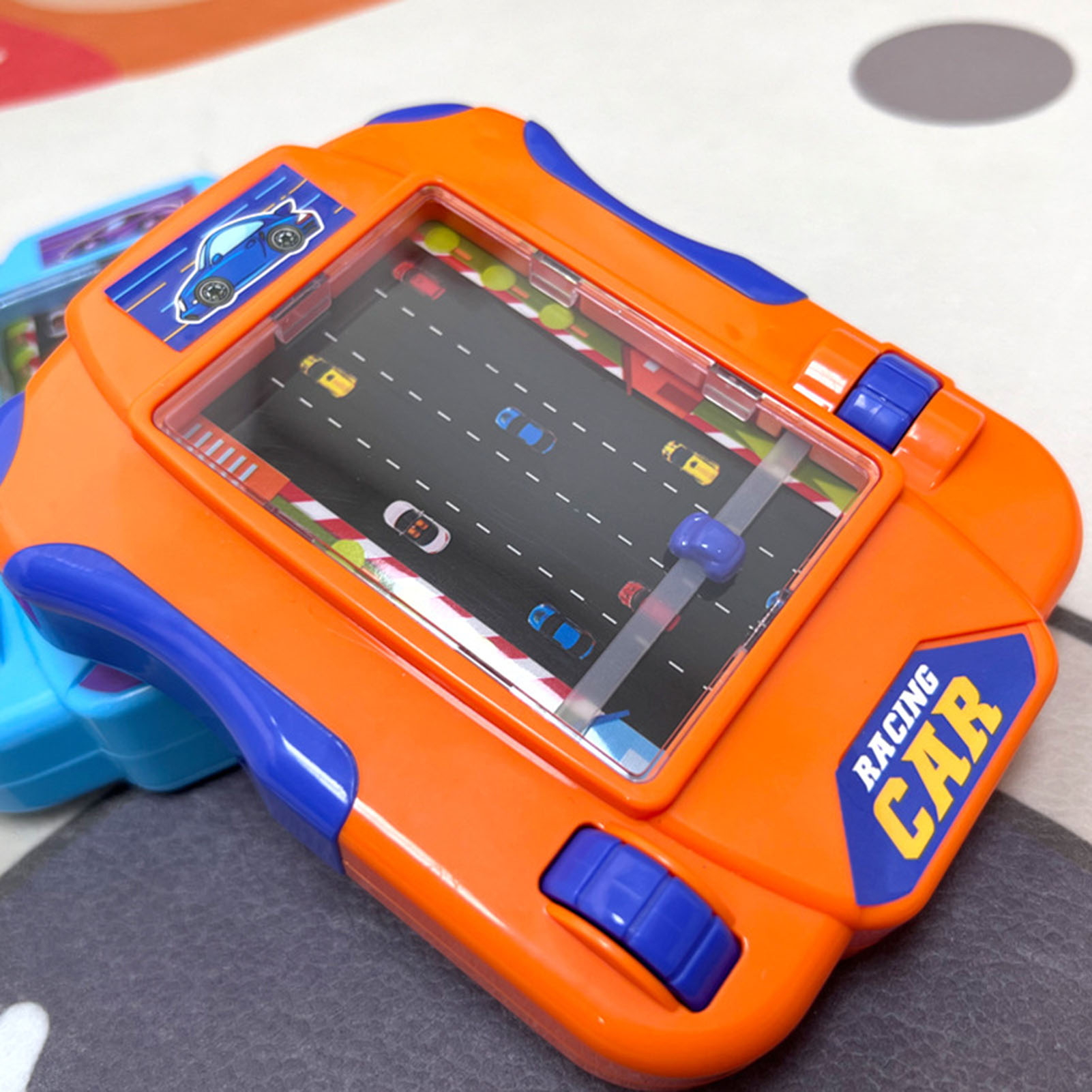 Gaming Console 5 Year Old - ハンドヘルドレトロレースゲームコンソール面白いレーシングカーブレークスルー冒険ゲーム機のおもちゃ子供のための早期教育玩具