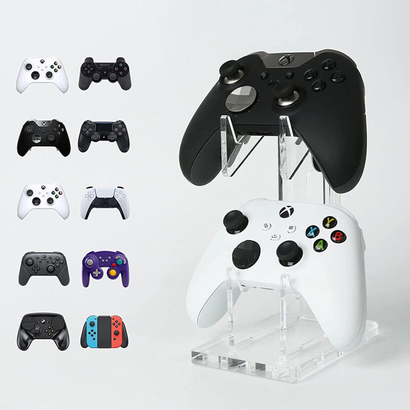 Gaming Console Monitor - PS5/PS4/Switch Pro/Xbox Elite/Xbox/Xbox 360 二層ゲームコンソールハンドルユニバーサルブラケットに適しています。