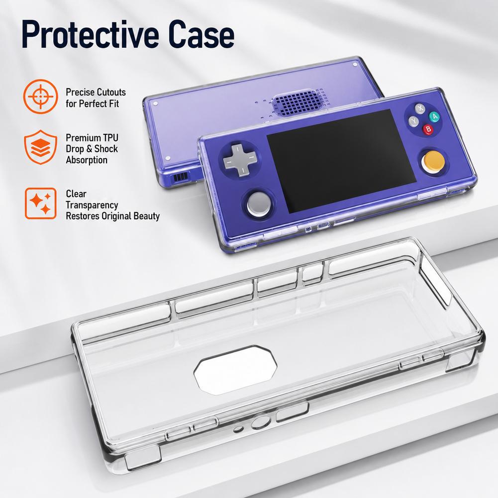 Gaming Console Ayaneo - AYANEO ポケットマイクロ 2TPU 保護ケースソフト TPU 保護ケースゲームコンソール用落下防止保護シェル