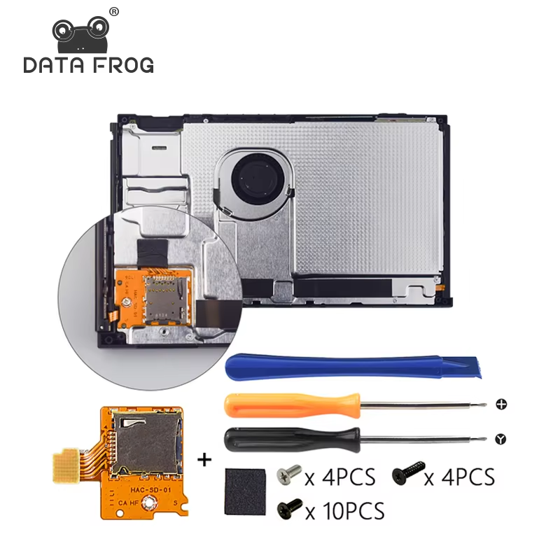 Gaming Console Nintendo Switch - Data Frog Micro SD スイッチカードスロットと互換性あり TF
