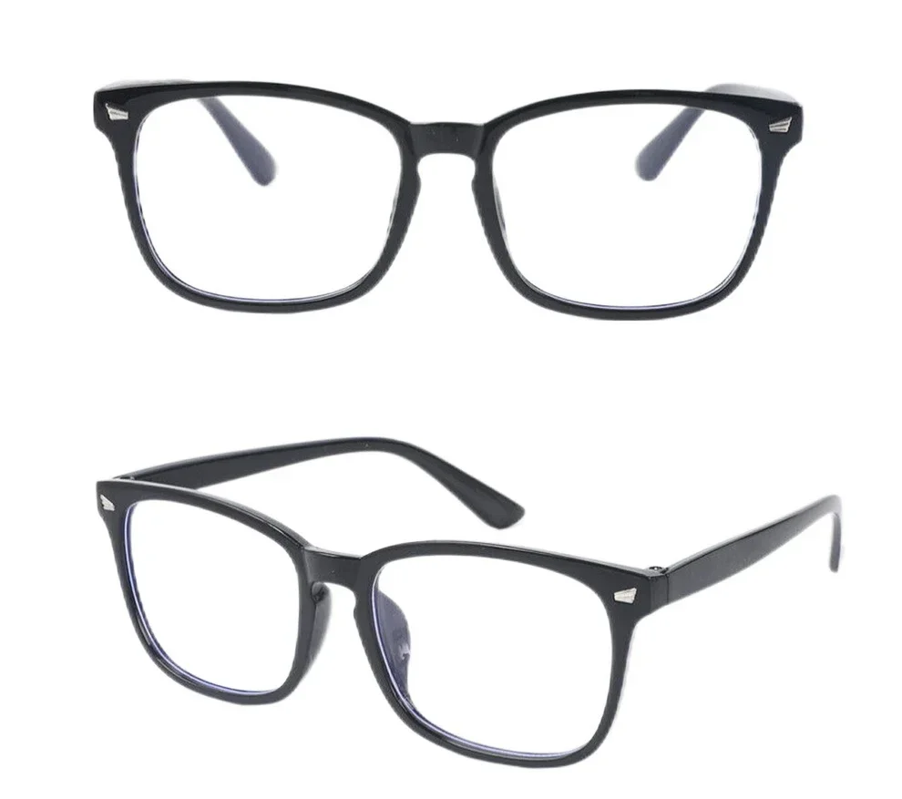 Gaming Glasses Uv - 男性と女性のための青い遮光メガネ,コンピューター読書,ゲーム,テレビ,電話,目の疲れ防止,UVグレア,フォーマルなビジネス