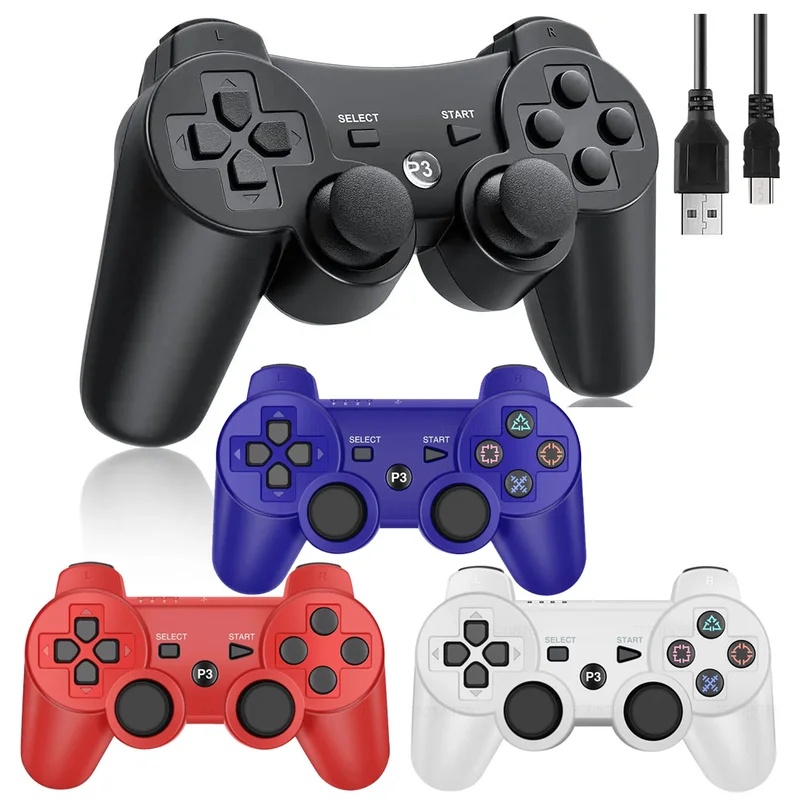 Gaming Console Usb - PS3用プレミアムワイヤレスBluetoothゲームパッド SIXAXISゲーミングジョイスティック ワイヤレスコントローラー PlayStation 3コンソール用 ワイヤレスG