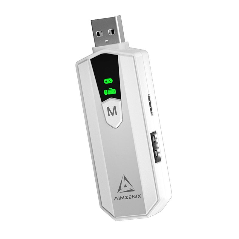 Gaming Console And Pc - AIMZENIX AX200PRO PC ゲーム K&M コンバーターコンバーターアダプター