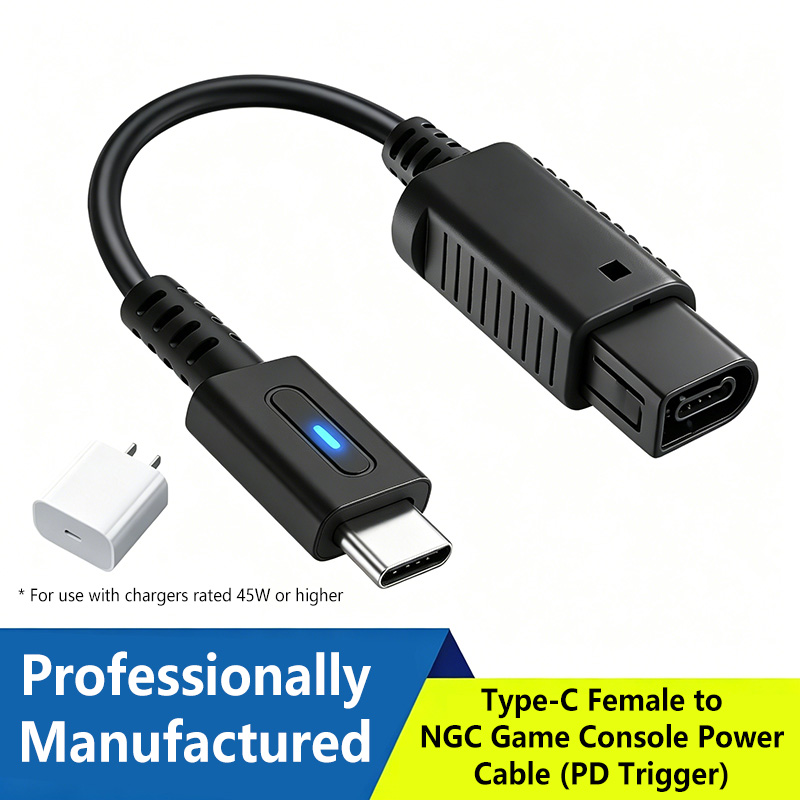 Gaming Console Usb - 12cm Type C 45W PD充電ケーブル NGCコンソール用