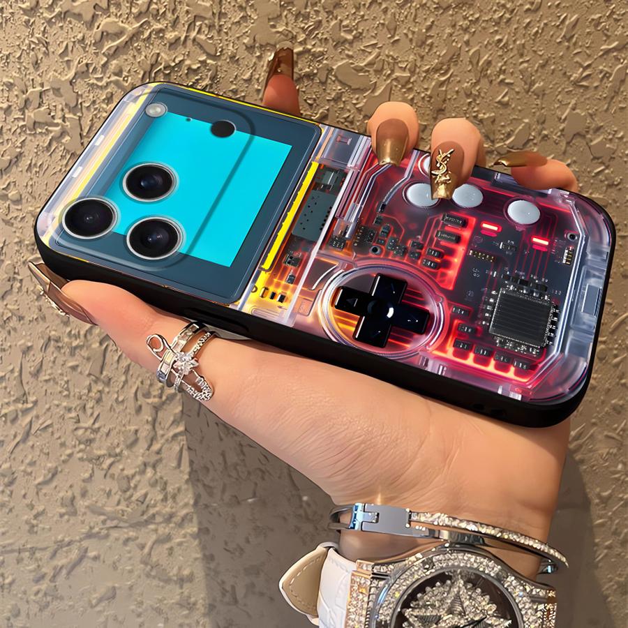 Gaming Console Apple - 赤いゲーミングコンソールケース Apple iPhone 17 Pro Max