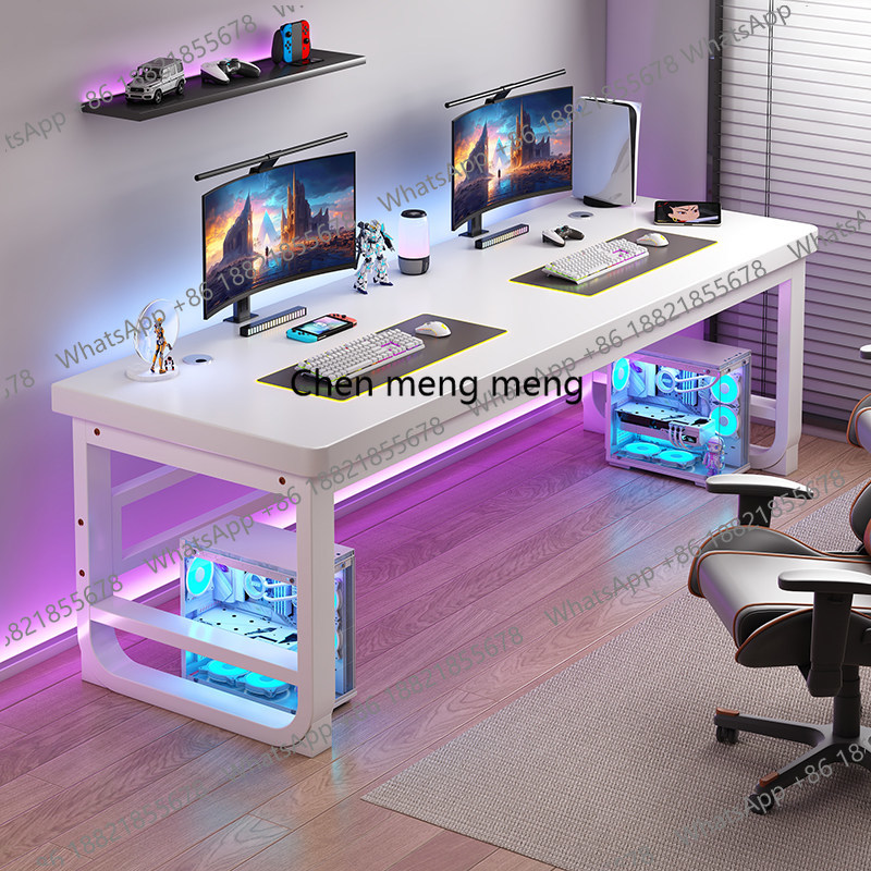 コンソールゲーム用コンピューターデスク、学生用学習机、リビン - Gaming Console Room のレビューと価格