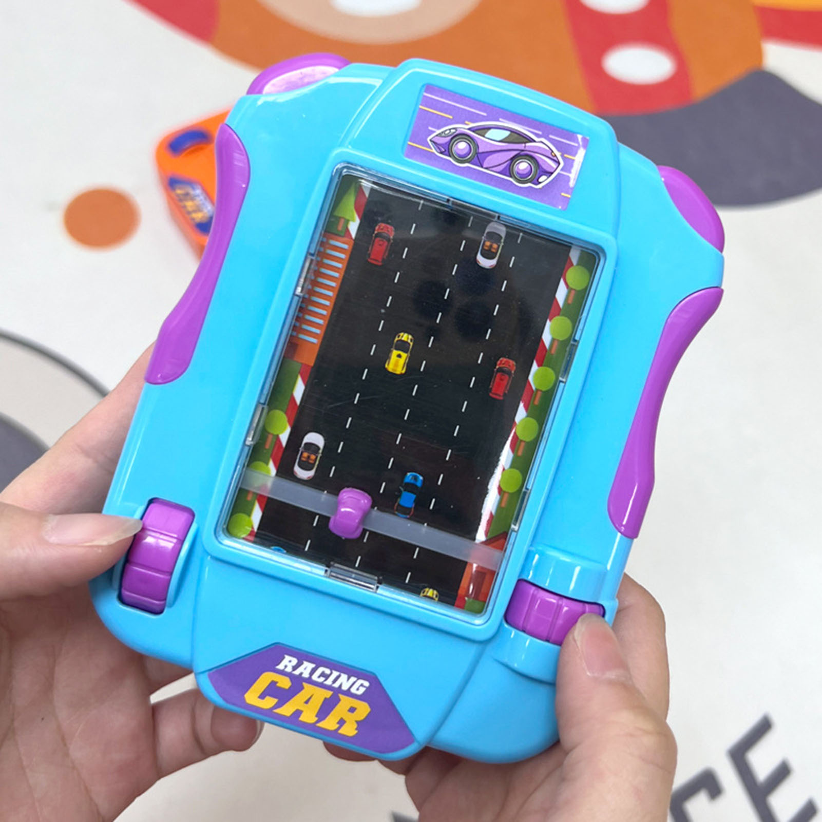 ハンドヘルドレトロレースゲームコンソール面白いレーシングカー - Gaming Console 5 Year Old のレビューと価格