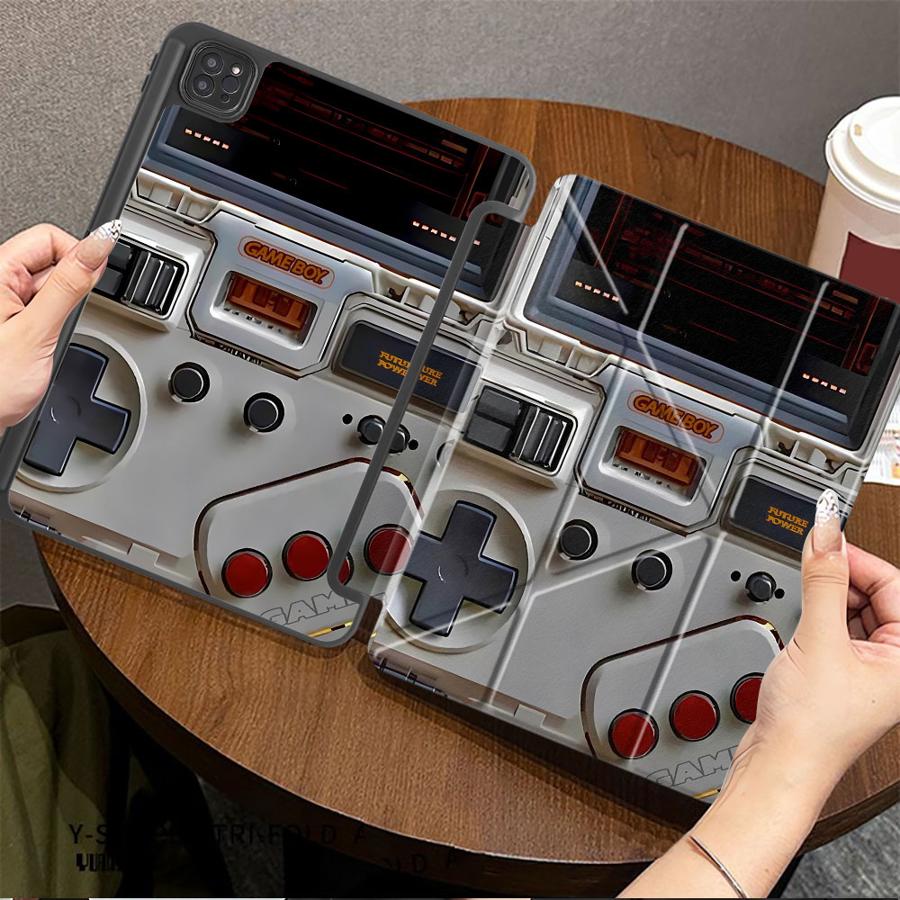 ユーモラスなレトロゲーム機デザインのホルダーカバー、iPad - Gaming Console Apple のレビューと価格