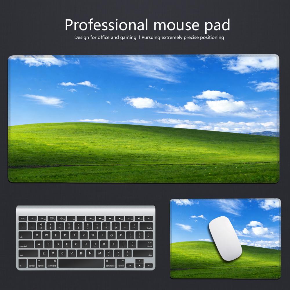 HYBXAXC Windows XP 壁紙大型マウスパッドコ - Gaming Console Wallpaper のレビューと価格