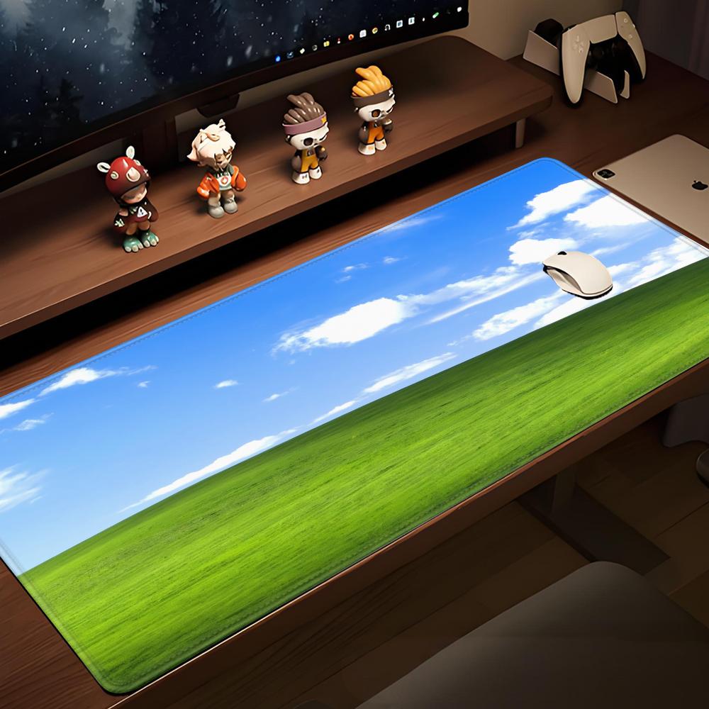 HYBXAXC Windows XP 壁紙大型マウスパッドコ - Gaming Console Wallpaper のレビューと価格
