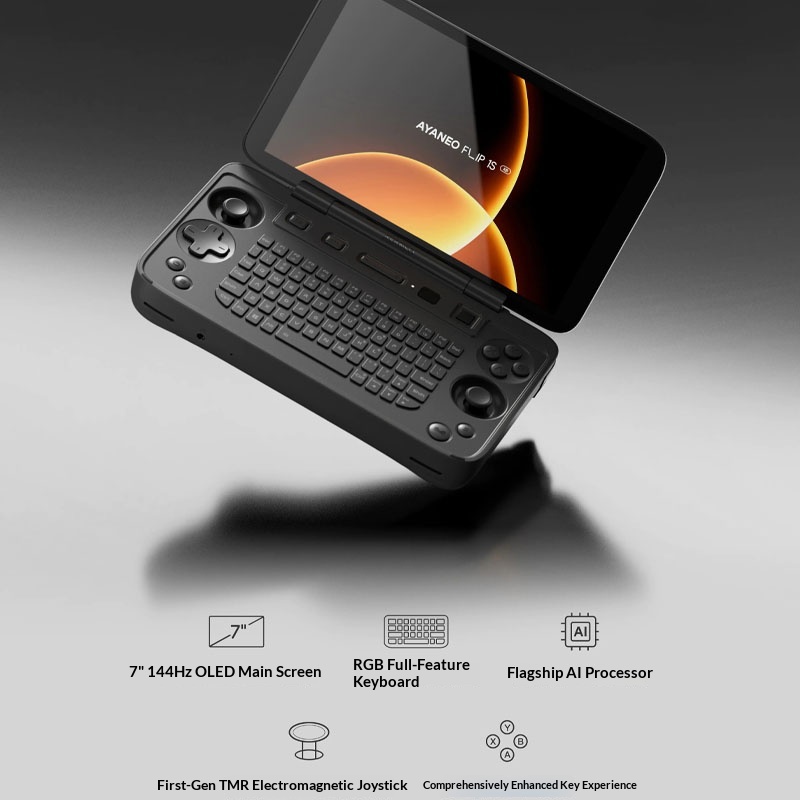 Ayaneo Flip 1s Ds 7インチ高リフレッシュレ - Gaming Console Ayaneo のレビューと価格
