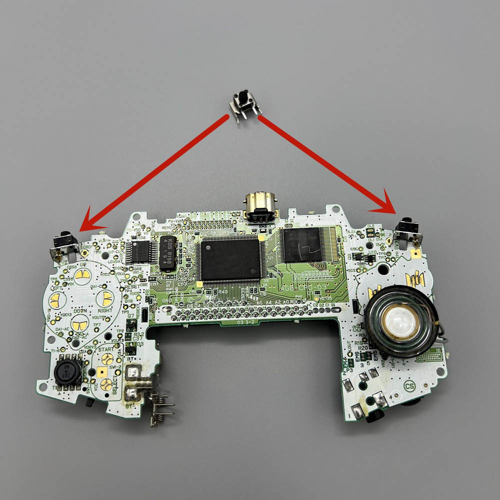 GBA ゲームコンソールメインボード L R マイクロスイッ - Gaming Console Nintendo Switch のレビューと価格