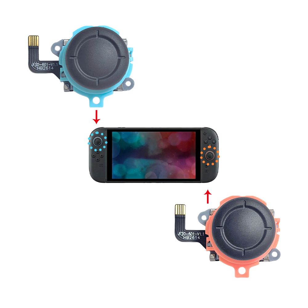 ブルーオレンジTMRジョイスティック ニンテンドースイッチ2 - Gaming Console Usb のレビューと価格