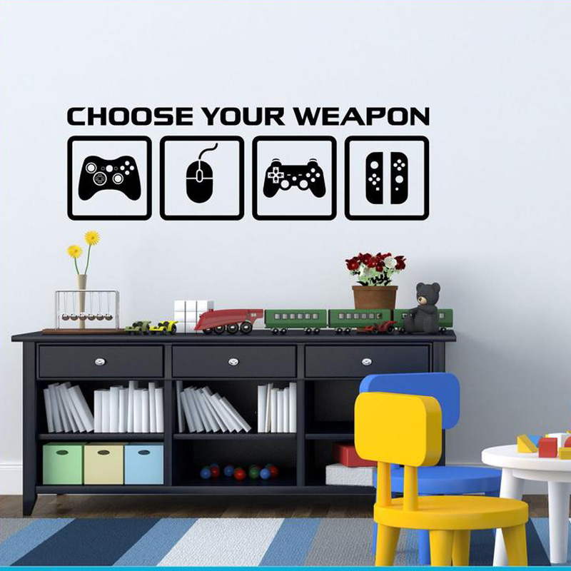 自己粘着性の壁紙ゲーム,フィルム付きの壁の装飾,誕生日プレゼ - Gaming Console Wallpaper のレビューと価格