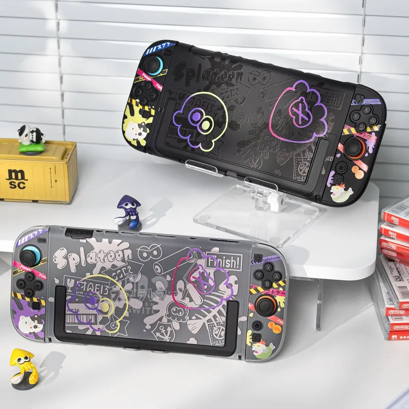 アニメスイッチ保護ケース任天堂スイッチ 2/Oled スプリ - Gaming Console Nintendo Switch のレビューと価格