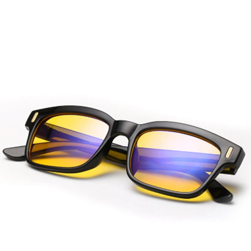 ブルーレイコンピュータメガネ男性スクリーン放射線眼鏡ブランド - Gaming Glasses Uv のレビューと価格