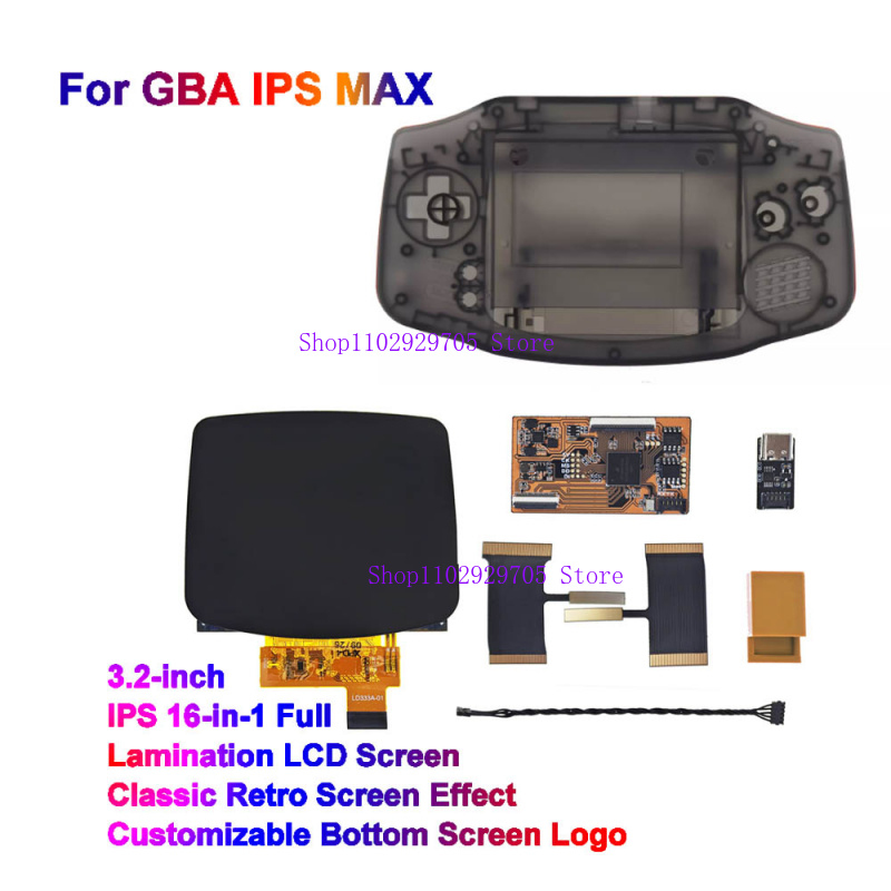 3.2インチIPS MAXラミネートLCDスクリーンキット、 - Gaming Console Logo のレビューと価格