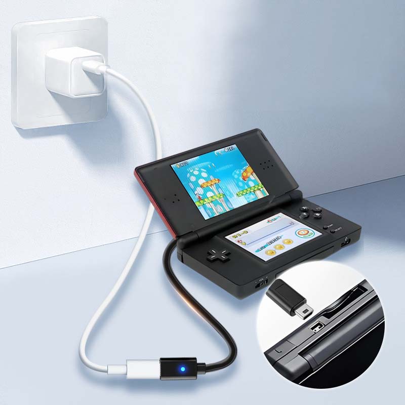 USB C メス充電ケーブルアダプター NDSL 電源コンバ - Gaming Console Usb のレビューと価格