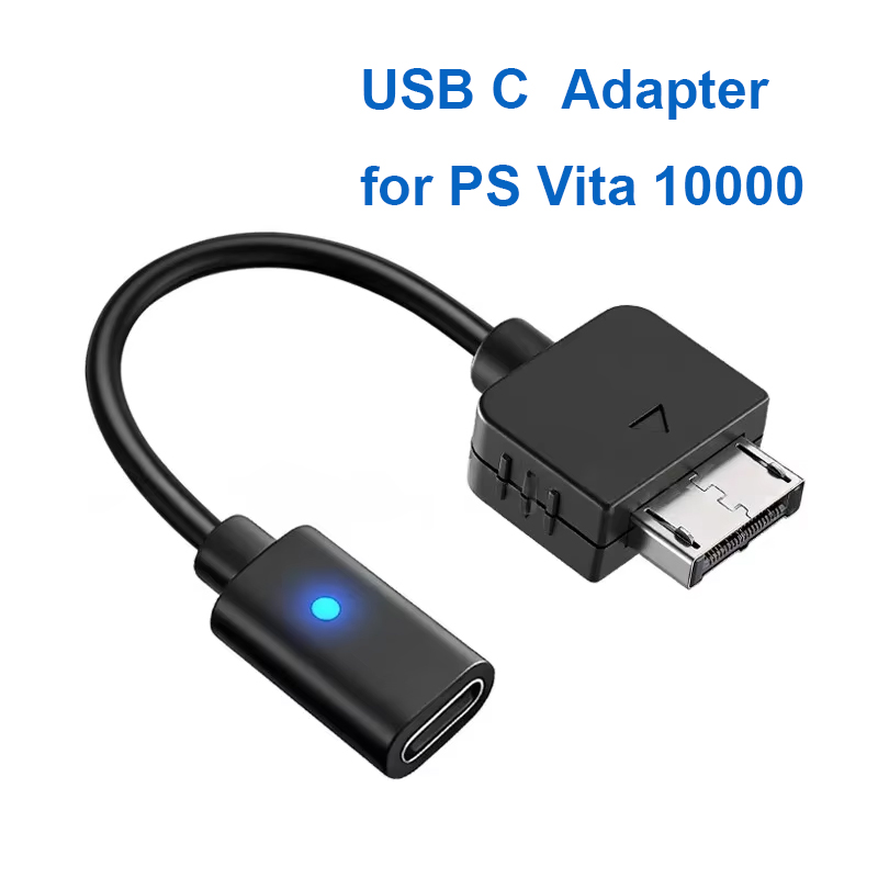 10CM ブラック USB-C 充電アダプター LED イン - Gaming Console Usb のレビューと価格