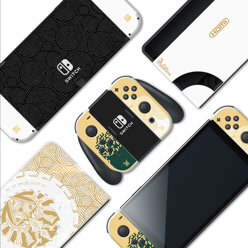 ゼルダの王国の涙限定コンソールスキンステッカー Ninten - Gaming Console Nintendo Switch のレビューと価格