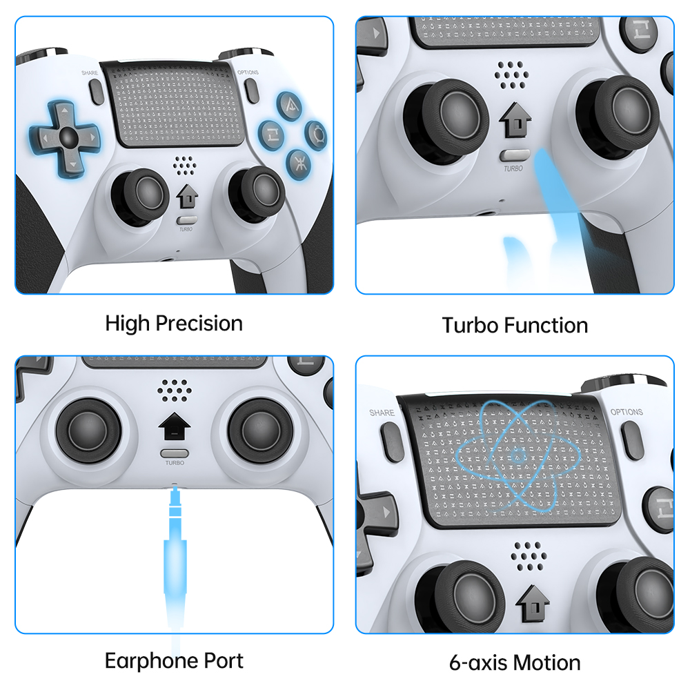 ワイヤレスコントローラーゲームパッド PS4/PS4 Pro - Gaming Console Monitor のレビューと価格
