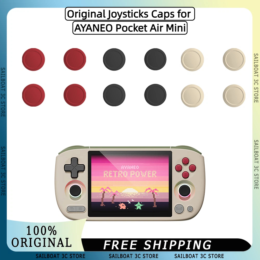 オリジナルジョイスティックキャップ AYANEO ポケットエ - Gaming Console Ayaneo のレビューと価格