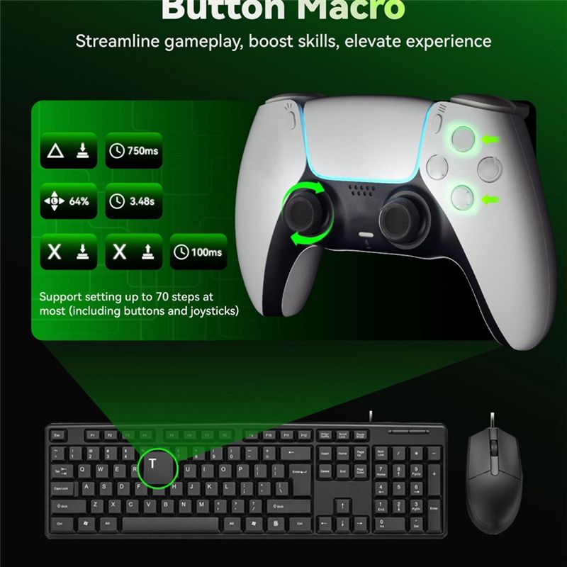 AIMZENIX AX200PRO PC ゲーム K&M コ - Gaming Console And Pc のレビューと価格