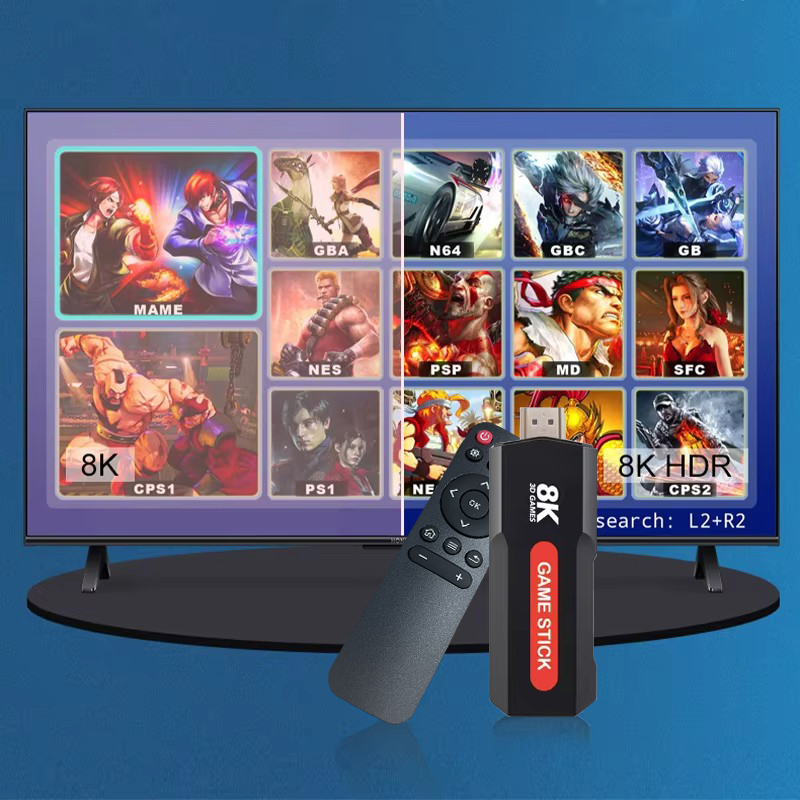 X2ゲームスティックHD 4K 8K 3Dコンソール デュア - Gaming Console Usb のレビューと価格