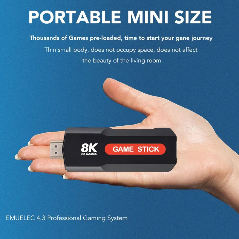 X2ゲームスティックHD 4K 8K 3Dコンソール デュア - Gaming Console Usb のレビューと価格