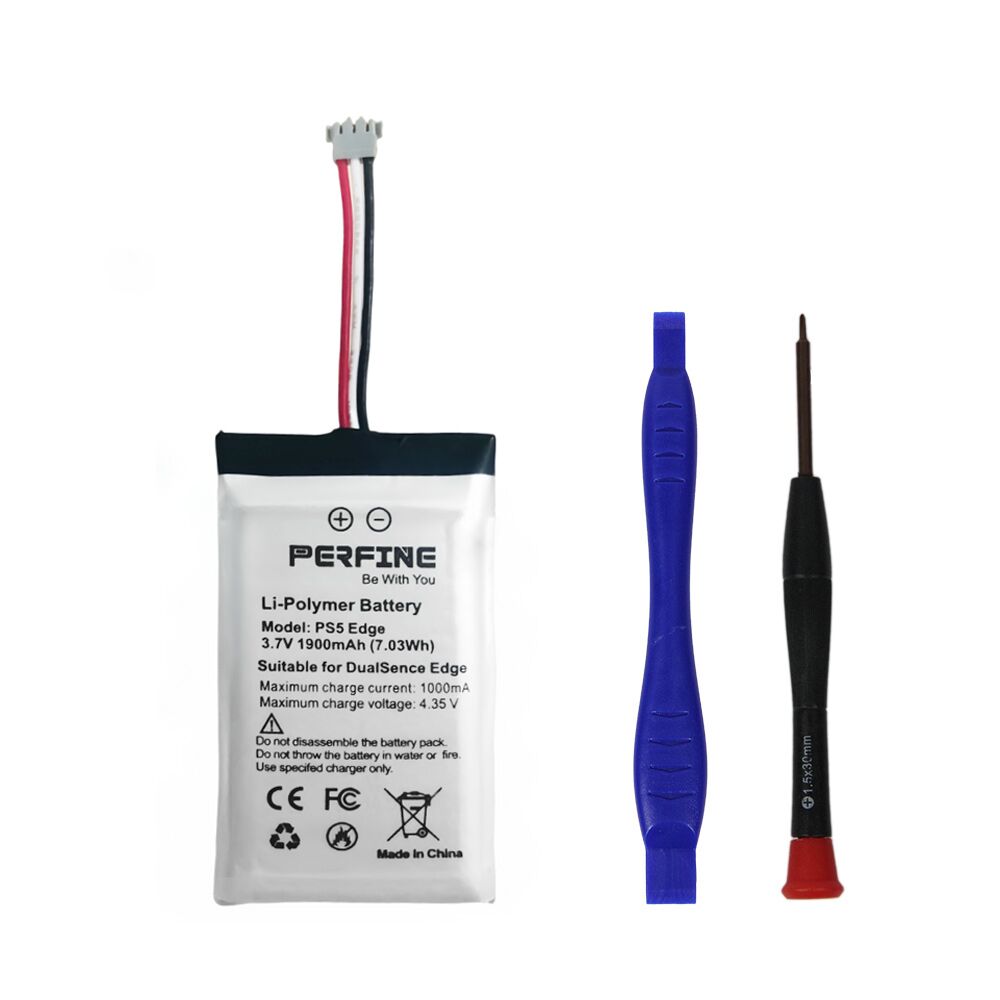 Perfine 1900mAh 2 個バッテリー PS5 エ - Sony Controller Dualsense Edge のレビューと価格